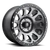 Fuel D601 Vector Wheel 17x9 6x139.7 Matte Gunmetal With Black Bead Ring -12mm - FREE T-SHIRT INCLUDED! | D60117908345