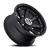 Vision Lockout 393 Atv Utv Wheel 12x8 4x136 Matte Black -10mm | 393-128136MB4