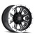 Vision Commander 548 Atv Utv Wheel 14x7 4x136 Matte Black Machined Face 3mm | 548-147136MBMF4
