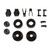 Rubicon Express ® | RE7132 | 2"    Spacer Lift System | Jeep Wrangler, Wrangler Unlimited