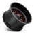 Fuel D612 Stroke Wheel 22x12 5x114.3 & 5x127 Gloss Black Milled With Red Tint -44mm - MINIMUM PURCHASE OF 4 WHEELS | D61222202647