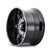 American Truxx At185 Lonestar Wheels Rims 22x12 5x150 Gloss Black Machined -44mm | AT185-22250BM-44