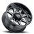 Ultra 229U Menace Wheels Rims 15x8 5x114.3 5x127 Gloss Black W/ Diamond Cut Face & Clear Coat -19mm | 229-5804U19