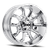 Vision Bomb 415 Wheel 20x12 5x127 Chrome -51mm | 415-20273C-51