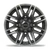 Vision Assault 112 Atv Utv Wheel 12x8 4x110 Gunmetal Machined Face -10mm | 112-128110GMMF4