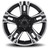 Ultra 235B Maverick Wheels Rims 16x8 8x165.1 Gloss Black W/ Diamond Cut Face & Clear Coat -6mm | 235-6881B