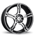 Konig 48A Incident Wheels Rims 14x6 4x100 4x108 Graphite W/ Machined Face 38mm | 48A-1N64D08386