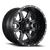Fuel D538 Maverick Wheel 18x9 5x139.7 & 5x150 Matte Black Milled 1mm - FREE T-SHIRT INCLUDED! | D53818907050