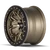 Dirty Life Dt-1 Wheels Rims 17x9 5x127 Satin Bronze -12mm | 9303-7973MGD12
