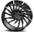 DOORBUSTER PRICING! - Xcess X02 X02 Wheel 22x9 5x112 Gloss Black w/ Machined Tips 35mm - FREE T-SHIRT INCLUDED! | X02251235GBMT
