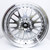 Mst Mt10 Wheels Rims 15x8 4x100 4x114.3 Silver W/ Machined Face 25mm | 10-5816-25-SILF