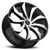 DOORBUSTER PRICING! - Xcess X01 X01 Wheel 24x9.5 6x135 & 6x139.7 Gloss Black Machined 30mm - FREE T-SHIRT INCLUDED! | X01460730GBM