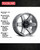 Raceline 942Gs Addict Wheels Rims 17x9 6x139.7 Grey 0mm | 942GS-79060-00