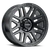 Raceline 944B Outlander Wheels Rims 17x8.5 5x139.7 Satin Black 18mm | 944B-78555+18