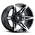 DOORBUSTER PRICING! - American Truxx At1902 Kutz Wheel 18x9 5x127 & 5x139.7 Gloss Black Machined -12mm | AT1902-8952BM-12