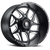 DOORBUSTER PRICING! - American Truxx At1900 Sweep Wheel 22x12 6x135 & 6x139.7 Satin Black Milled -44mm | AT1900-22237M-44