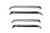 Auto Ventshade Ventshade Deflector - Stainless, 4 pc | BBFF 14202