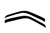 Auto Ventshade Ventvisor Deflector - Outside Mount, 2 pc | BBFF 92099