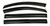 Auto Ventshade Ventvisor Deflector - Outside Mount, 4 pc | BBFF 94203
