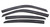 Auto Ventshade Ventvisor Deflector - Outside Mount, 4 pc | BBFF 94313