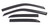 Auto Ventshade Ventvisor Deflector - Outside Mount, 4 pc | BBFF 94432