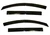 Auto Ventshade Ventvisor Deflector - Outside Mount, 4 pc | BBFF 94652
