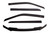 AVS 56015094 Ventvisor/Bug Shield Combo Matte For Toyota Tundra ~