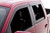Auto Ventshade Ventvisor Low Profile Deflector; Matte Black; Outside Mount; 4 pc | BBFF 774012