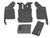 BedRug BRJK11R2 Cargo Kit Liner 5 pc. Rear Kit Jeep Wrangler - FREE T-SHIRT INCLUDED!