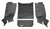 BedRug® BRYJ87R Cargo Kit Liner 4 pc. Rear Kit Jeep Wrangler