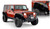 Bushwacker 10918-07 Flat Fender Flares OE Matte Black 4pc For Wrangler