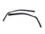 EGR 561391 SlimLine In-Channel Window Visors 2pc Dark Smoke Front Colorado