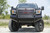 Fab Fours® GM11-S2860-1 Black Steel Front Ranch Bumper GMC Sierra 3500 HD