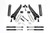 Fabtech® K2253M 4" Radius Arm Lift System For Ford F-250 Super Duty