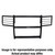 Go Rhino® 3333MB 3000 Series Complete StepGuard Set Black For Ford Explorer