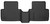 Husky Liners® 52471 X-act Contour Floor Liner Rear Black For Honda Civic