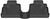 Husky Liners® 53671 X-act Contour Floor Liner Rear Black For Jeep Wrangler