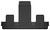 Husky Liners® 52951 X-act Contour Floor Liner 3rd Row Black For Buick Enclave