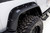 Lund® FX606S-B Flat Style Fender Flare Set Rear Smooth Black For Jeep Wrangler