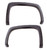 Lund® RX129SB Rivet Style Fender Flare Set Rear Smooth Black For F-250