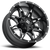 Fuel D567 Lethal Wheel 15x10 5x114.3 & 5x120.65 Matte Black Milled -43mm - FREE T-SHIRT INCLUDED! | D56715000437