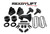 ReadyLift 69-2531 SST Lift Kit 3.5" Front 1-3" Rear Ford F-350 Super Duty ^