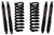 Skyjacker® F525-B 2" Front Suspension Lift Kit w/Shock Ford F-250