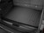 Weathertech Cargo Liner Black Behind 3rd Row Seating | BHTJ 40678