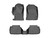 Weathertech® 441107-1-2 FloorLiner DigitalFit Black Front & Rear Crosstrek