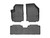 Weathertech® 441176-1-2 FloorLiner DigitalFit Black Front & Rear Equinox