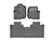 Weathertech® 446971V-446975 FloorLiner DigitalFit Black 1st & 2nd Row F-150