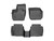 Weathertech® 449611-444832 FloorLiner DigitalFit Black 1st & 2nd Row MKZ