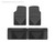 Weathertech® W3-W25 All Weather Floor Mats Black 1st & 2nd Row Honda Passport