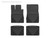 Weathertech W36-W20 All Weather Floor Mats Black 1st & 2nd Row S500`